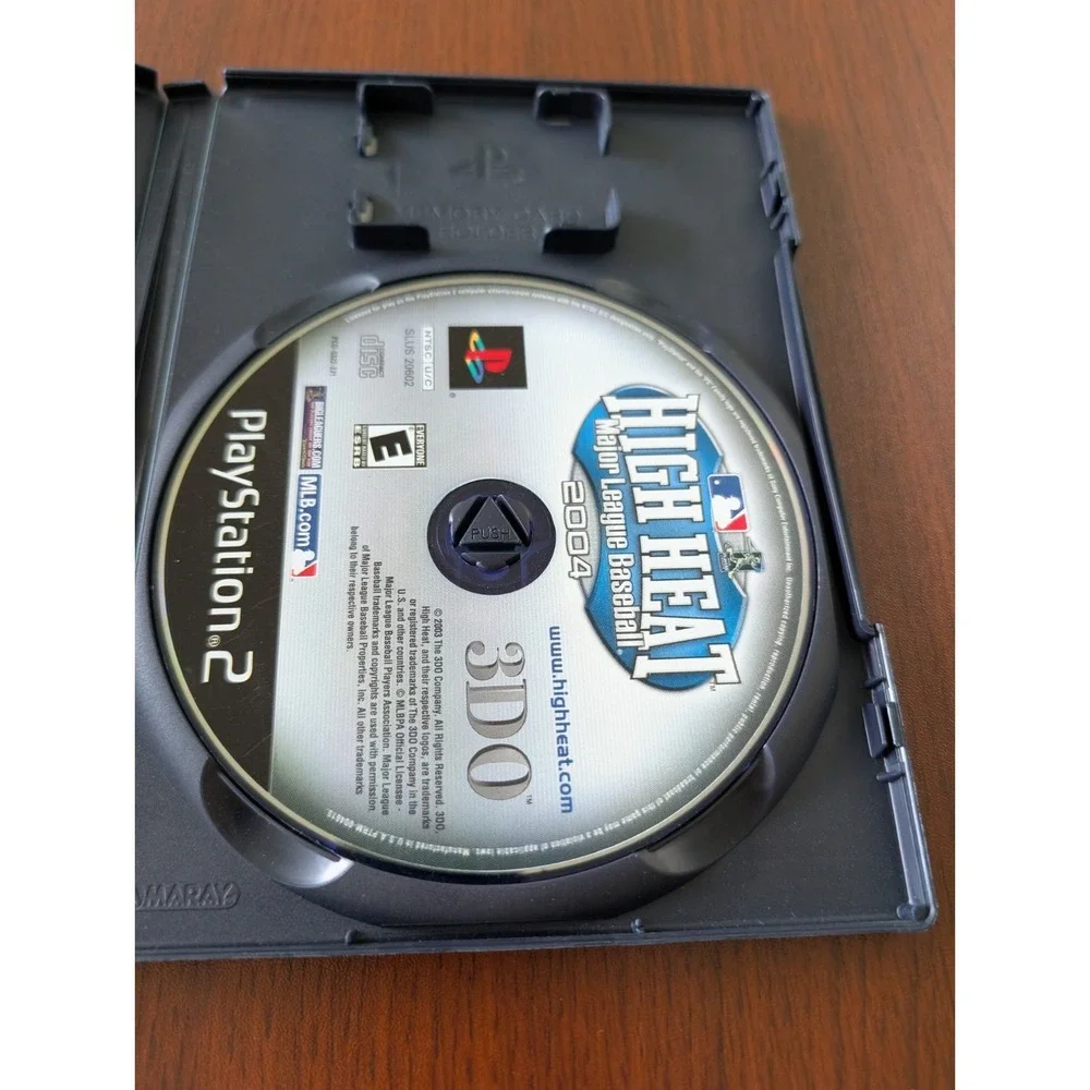High Heat Baseball 2004 PS2 PlayStation 2 Game Tested